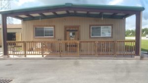 Texas 6 RV Park office and guest registration area