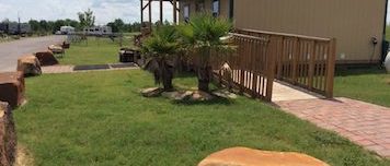 Spacious full-hookup RV sites at Texas 6 RV Park in Rosharon